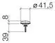DORNBRACHT Hahnlochabdeckung SERIENNEUTRAL 12715970 Schwarz matt, 12715970-33 Galeriebild 3